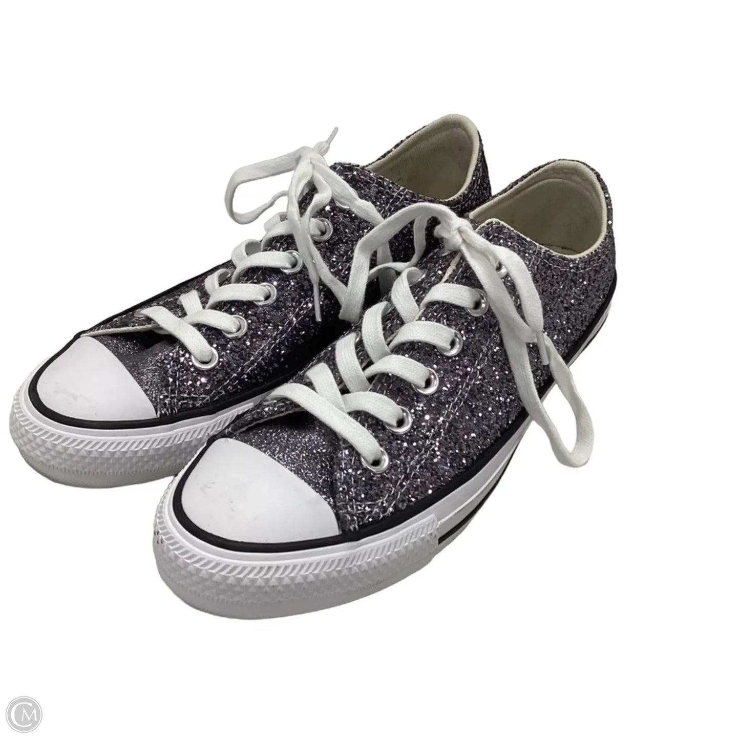 Shoes Sneakers By Converse In Silver, Size: 7