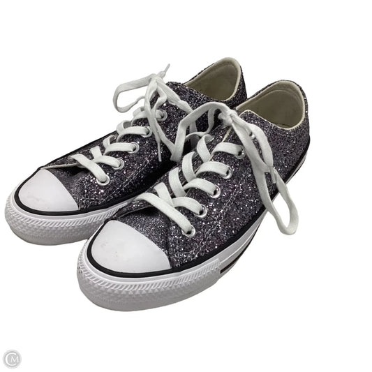 Shoes Sneakers By Converse In Silver, Size: 7