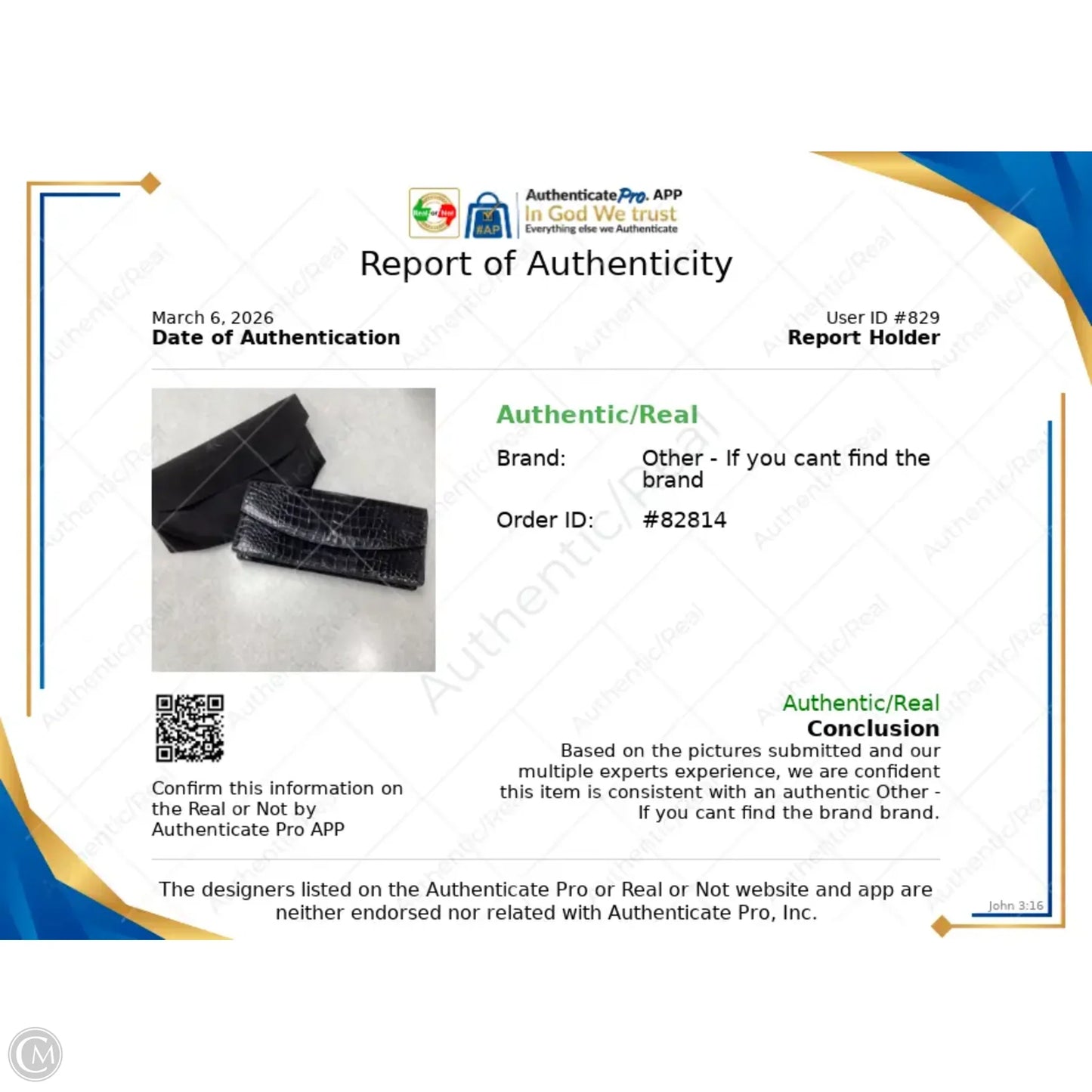 Clutch By Jean Rousseau, Size: Small