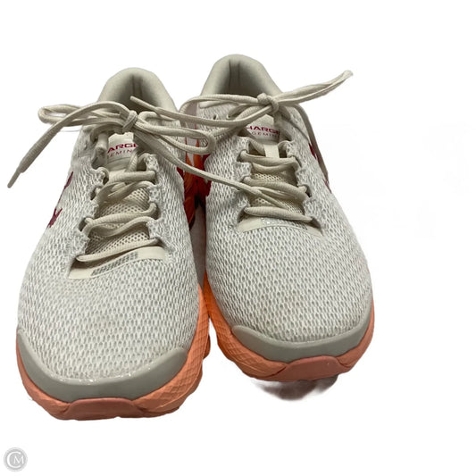 Shoes Athletic By Under Armour In Cream, Size: 11