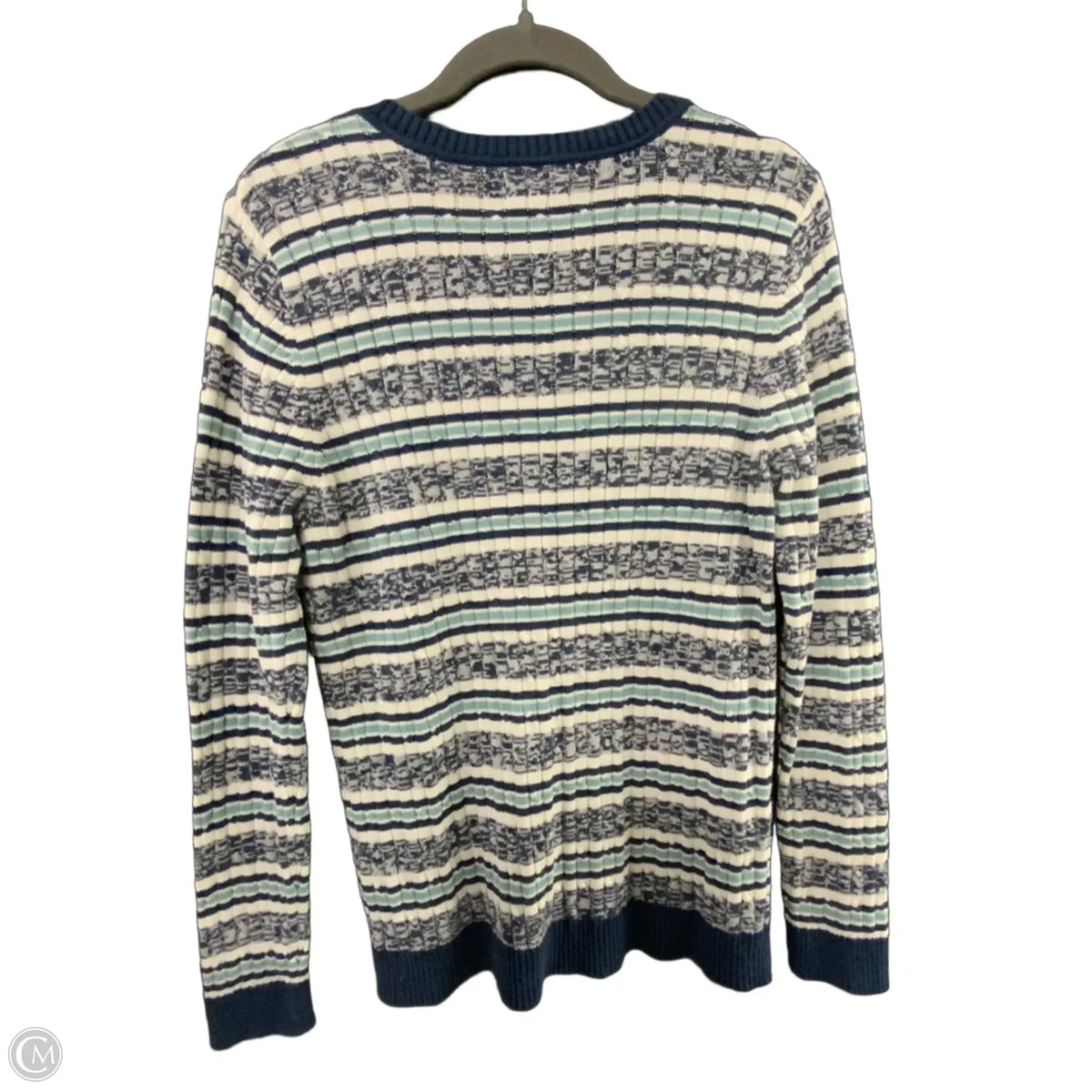 Sweater By Croft And Barrow In Blue, Size: M