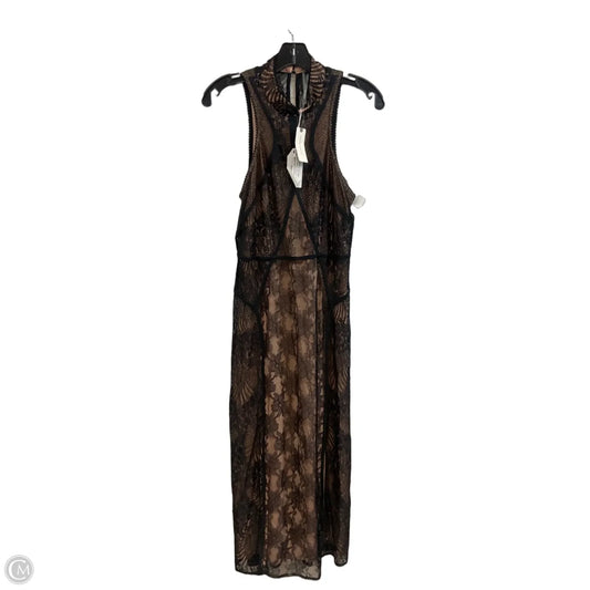 Dress Party Long By Anthropologie In Black, Size: S