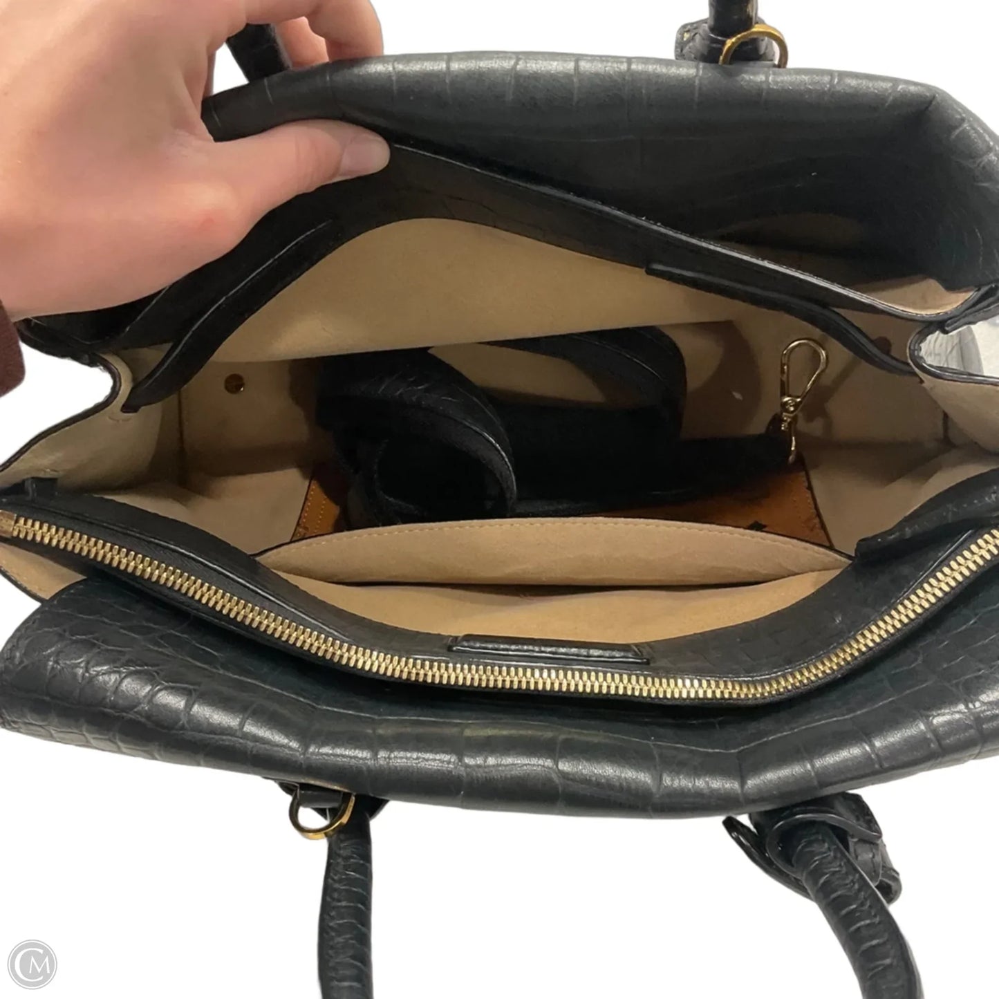 Handbag Luxury Designer By Mcm, Size: Large
