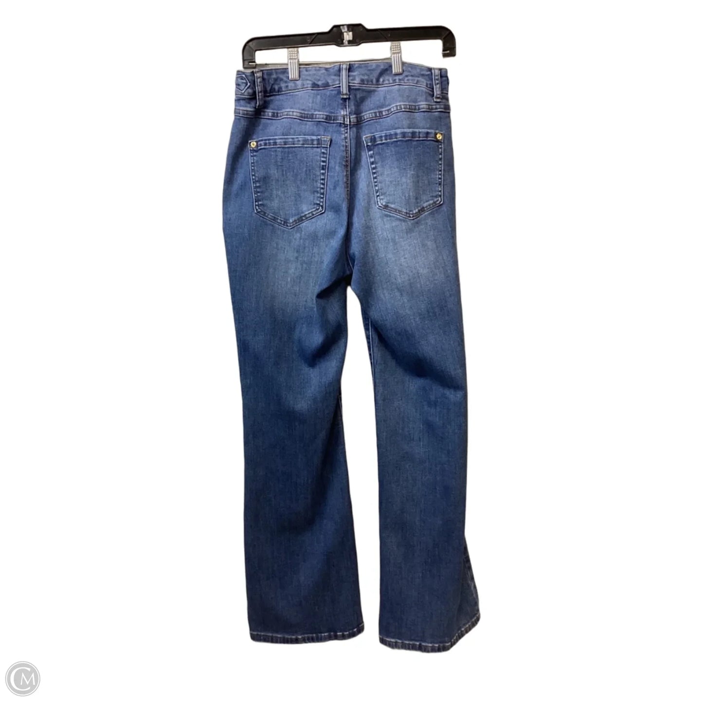 Jeans Flared By Inc In Blue Denim, Size: 10