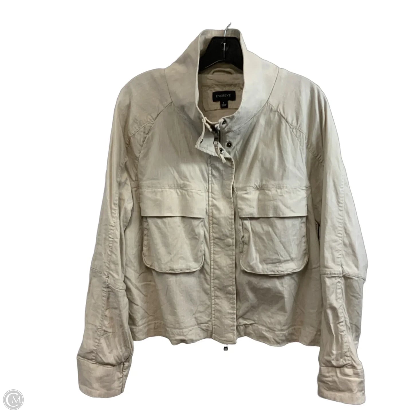 Jacket Other By Evereve In Tan, Size: L