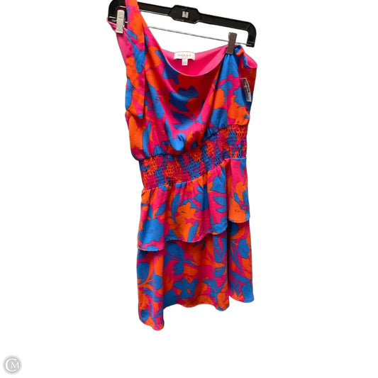 Dress Casual Short By Gilli In Pink, Size: L