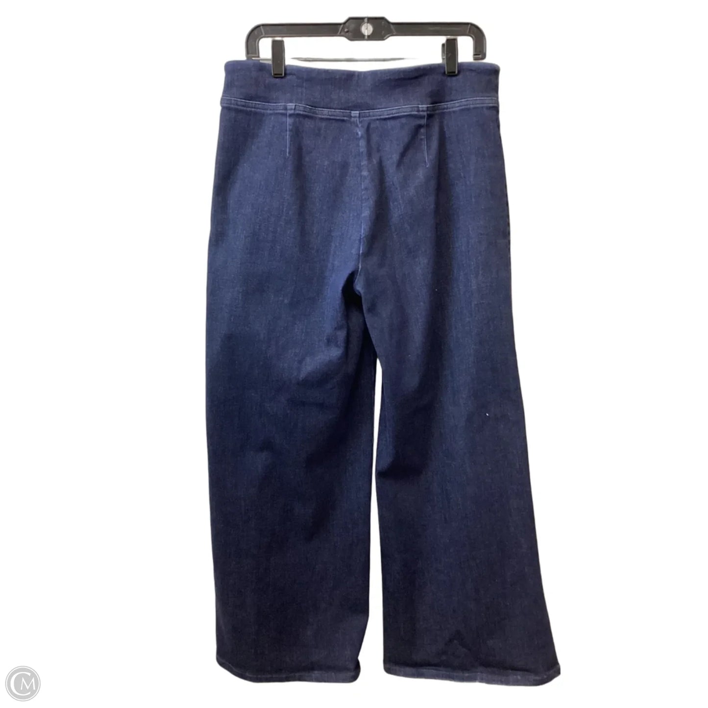 Jeans Wide Leg By J Mclaughlin In Blue Denim, Size: L