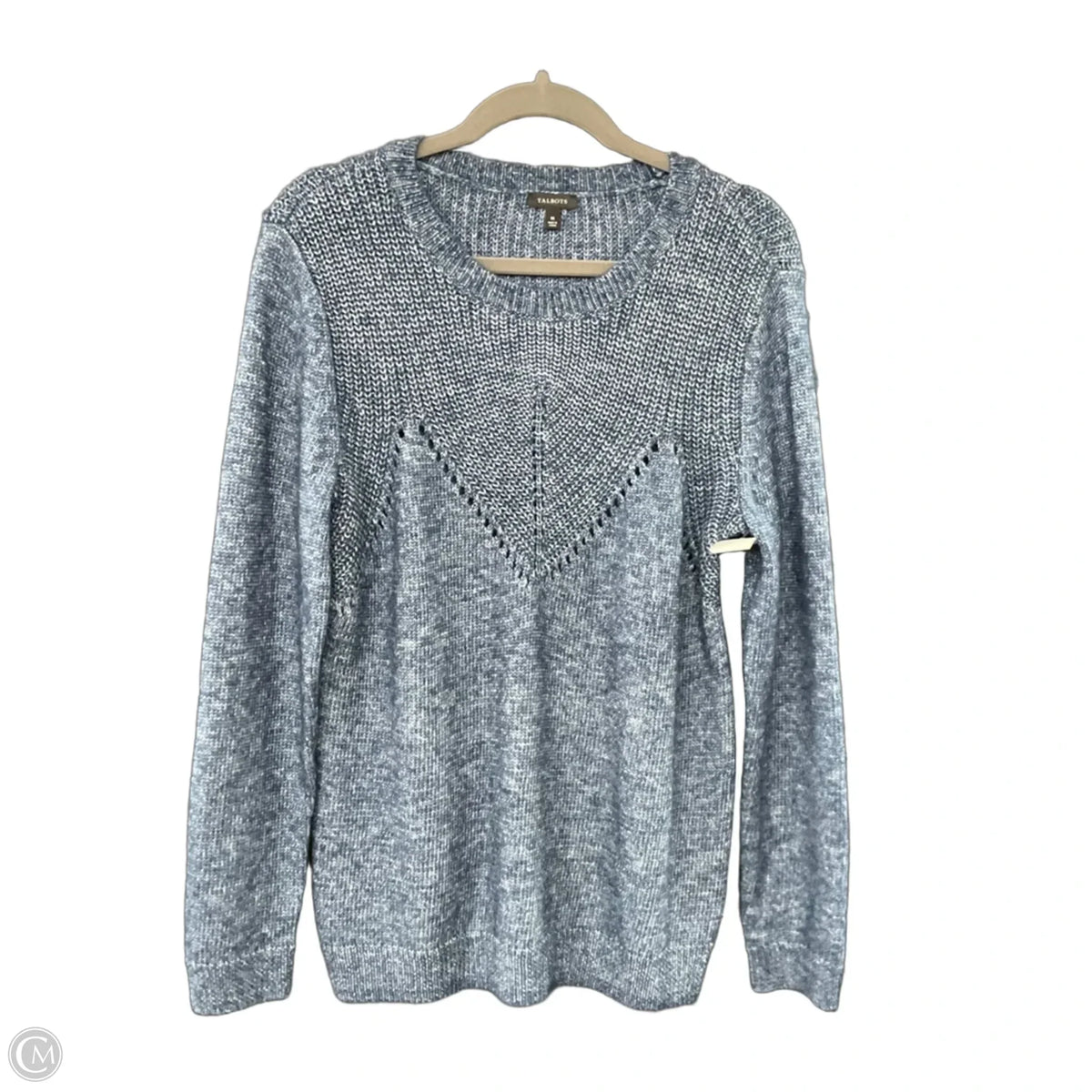 Sweater By Talbots In Blue, Size: M