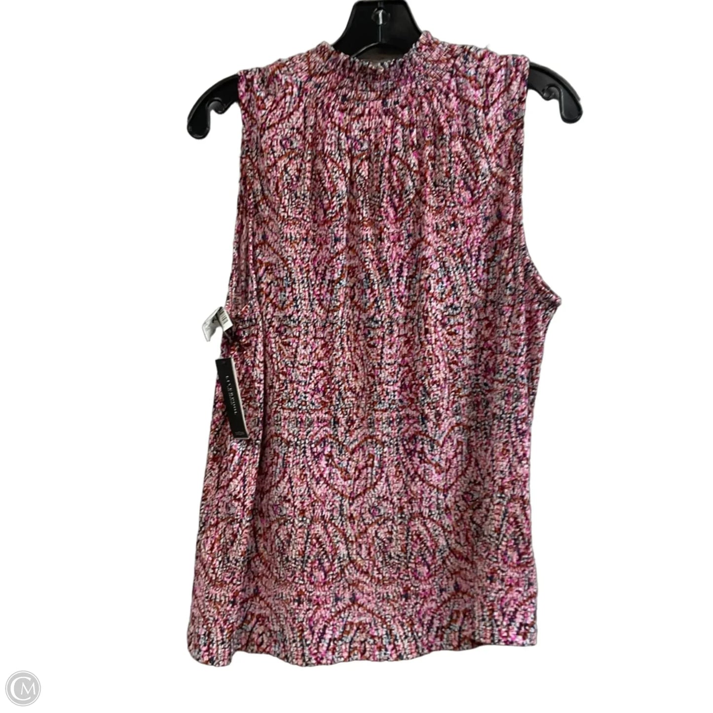 Top Sleeveless By Liverpool In Pink, Size: L