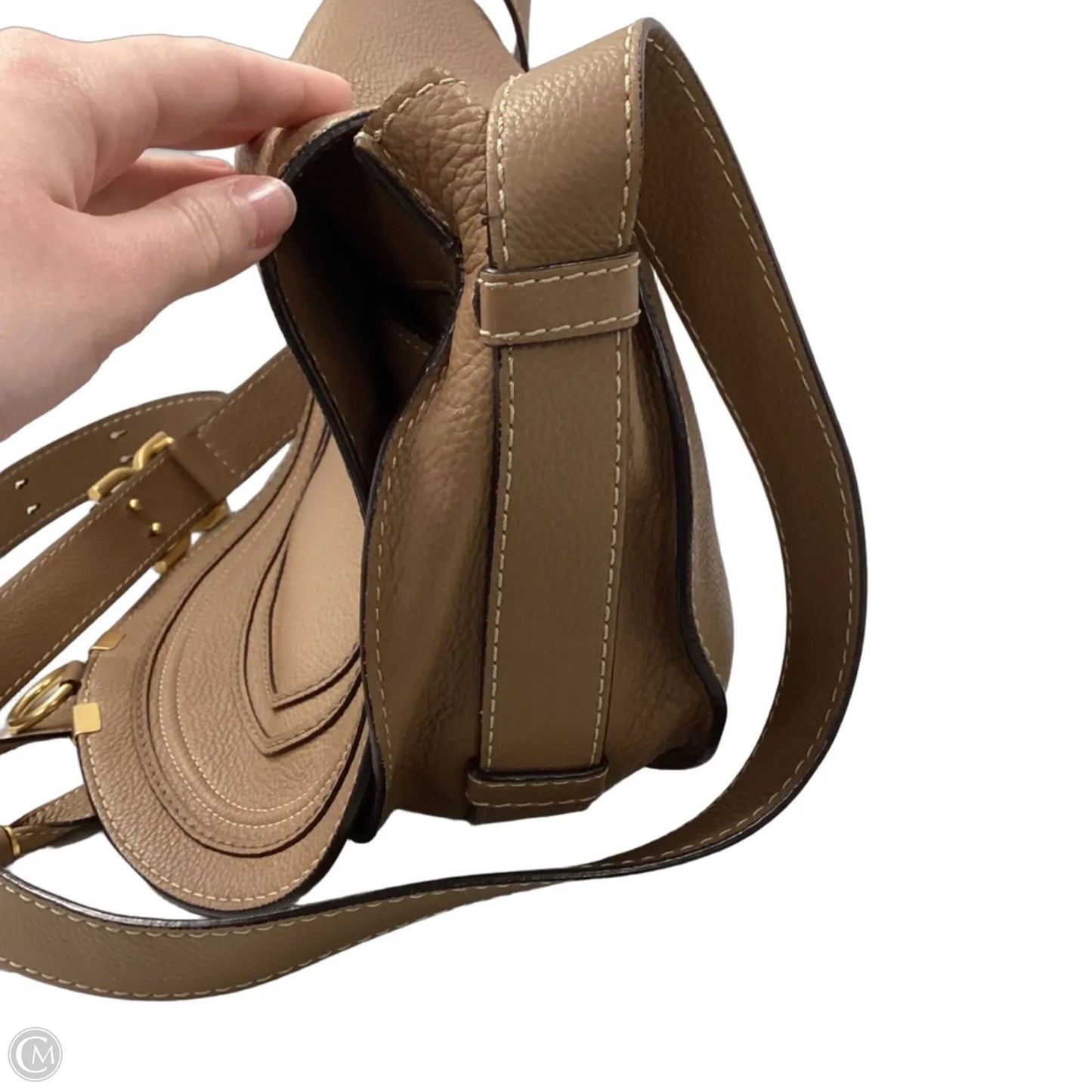 Handbag Luxury Designer By Chloe, Size: Large