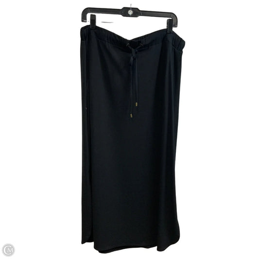 Skirt Midi By Eileen Fisher In Black, Size: M