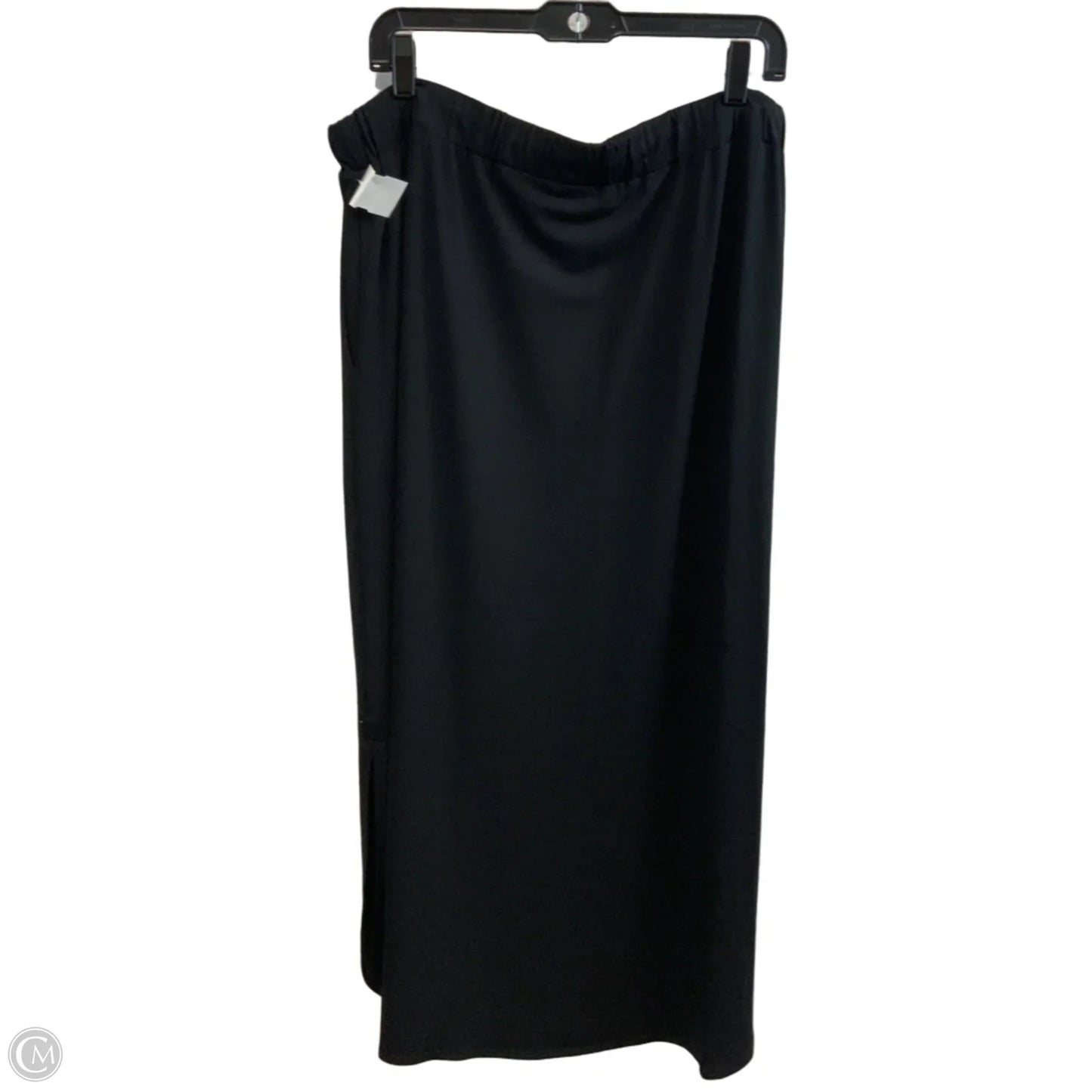 Skirt Midi By Eileen Fisher In Black, Size: M