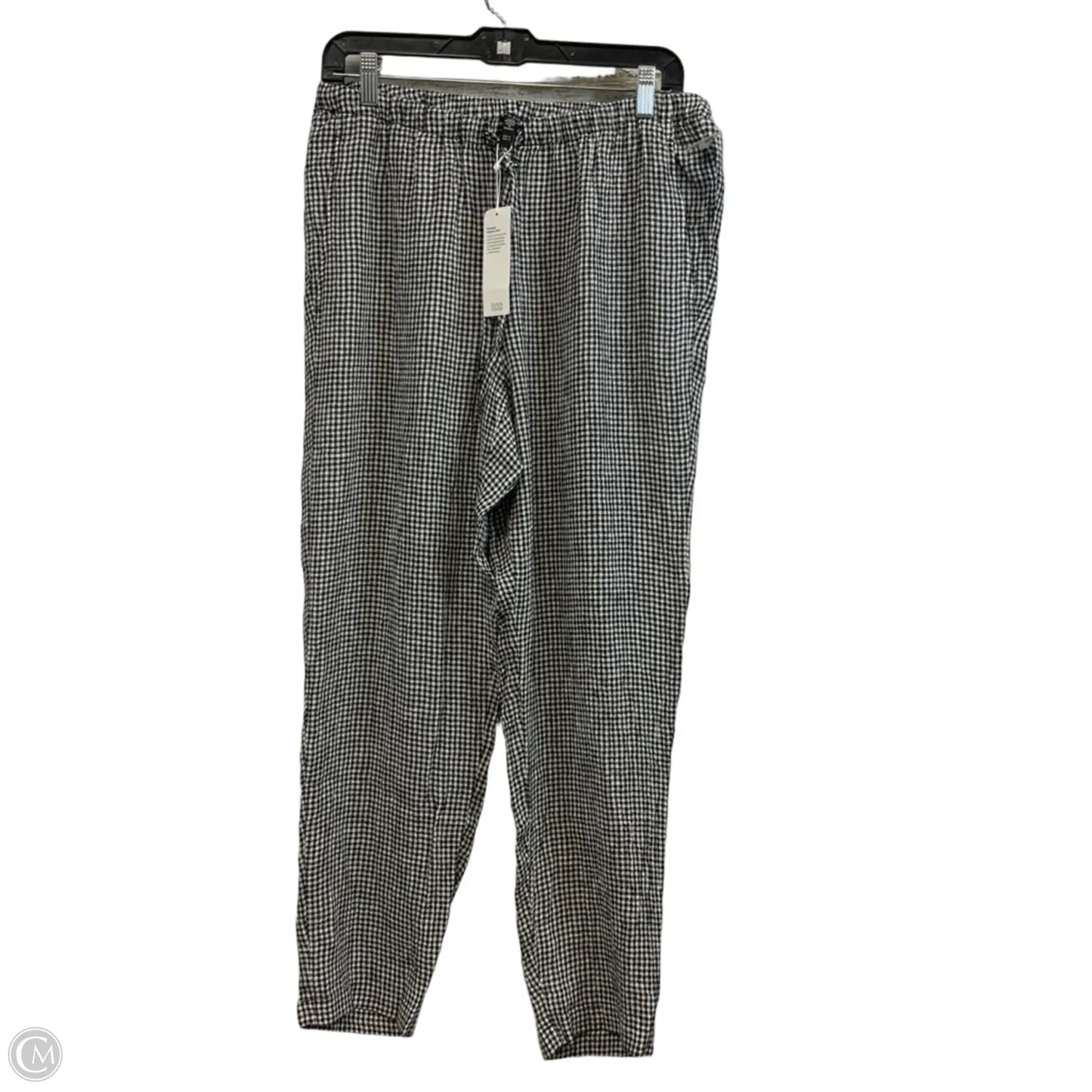 Pants Other By Eileen Fisher In Black & White, Size: S