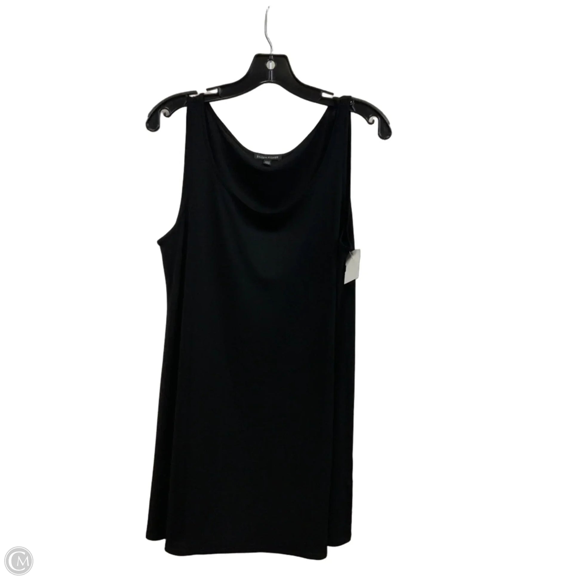 Top Sleeveless By Eileen Fisher In Black, Size: L