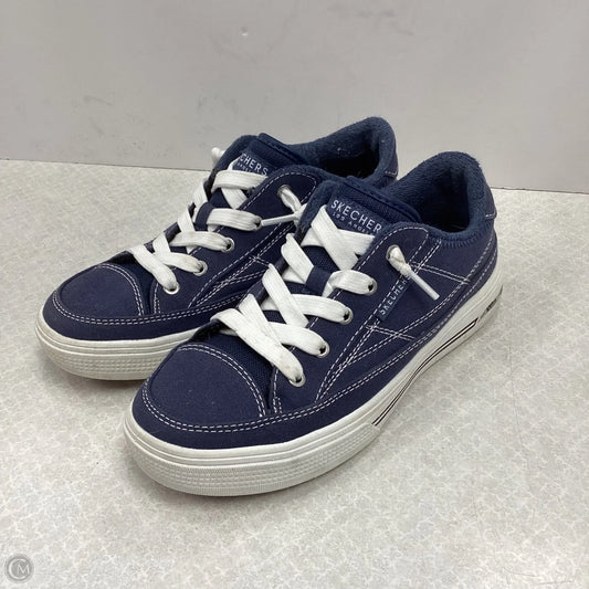 Shoes Sneakers By Skechers In Blue, Size: 6