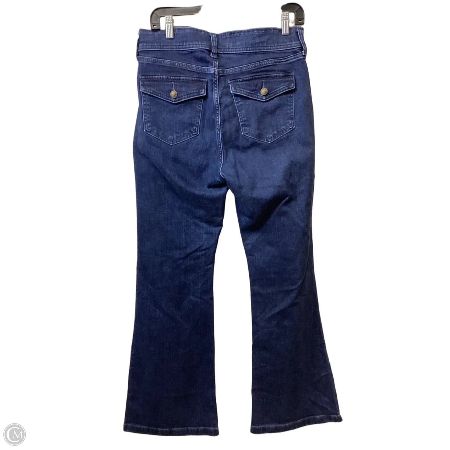 Jeans Flared By Gap In Blue Denim, Size: 10