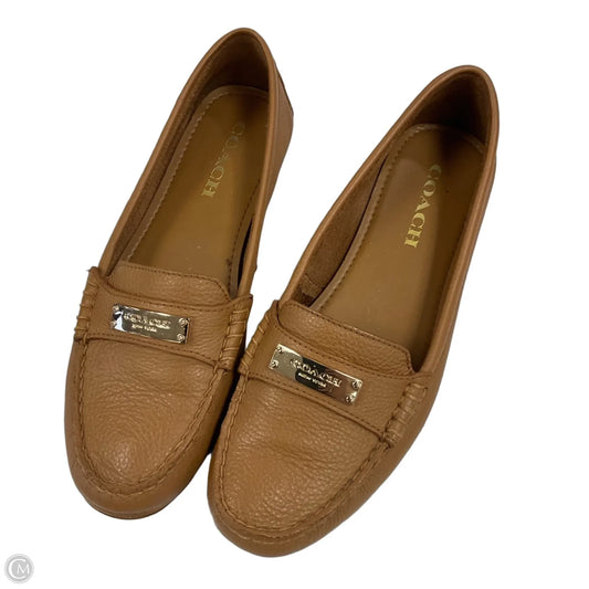 Shoes Designer By Coach In Brown, Size: 7.5