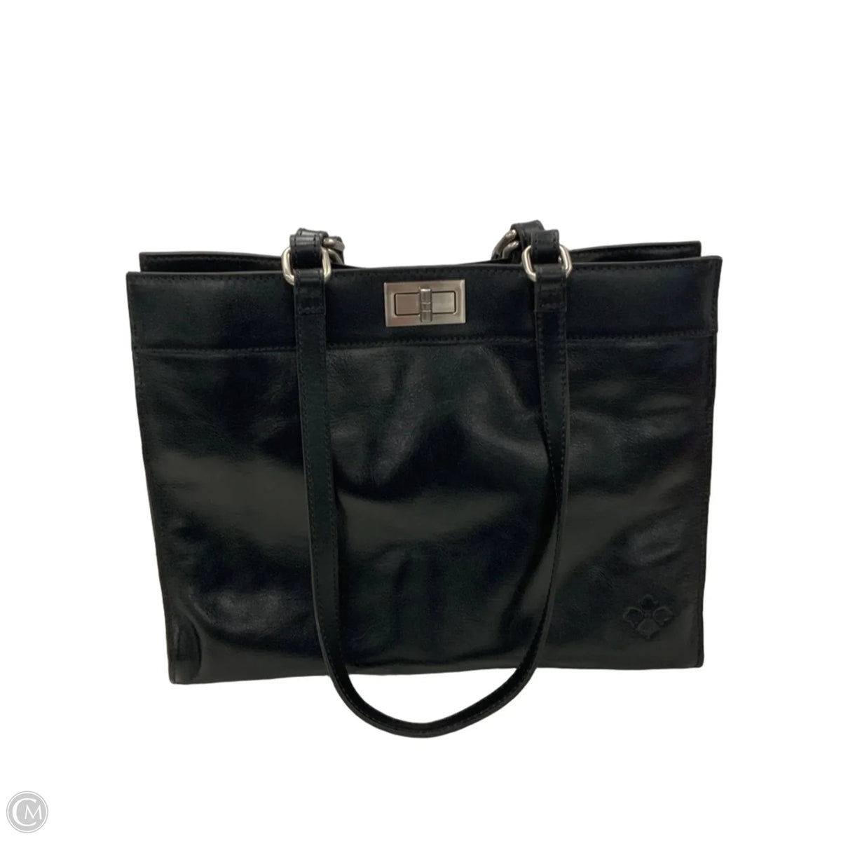 Handbag Leather By Patricia Nash, Size: Large