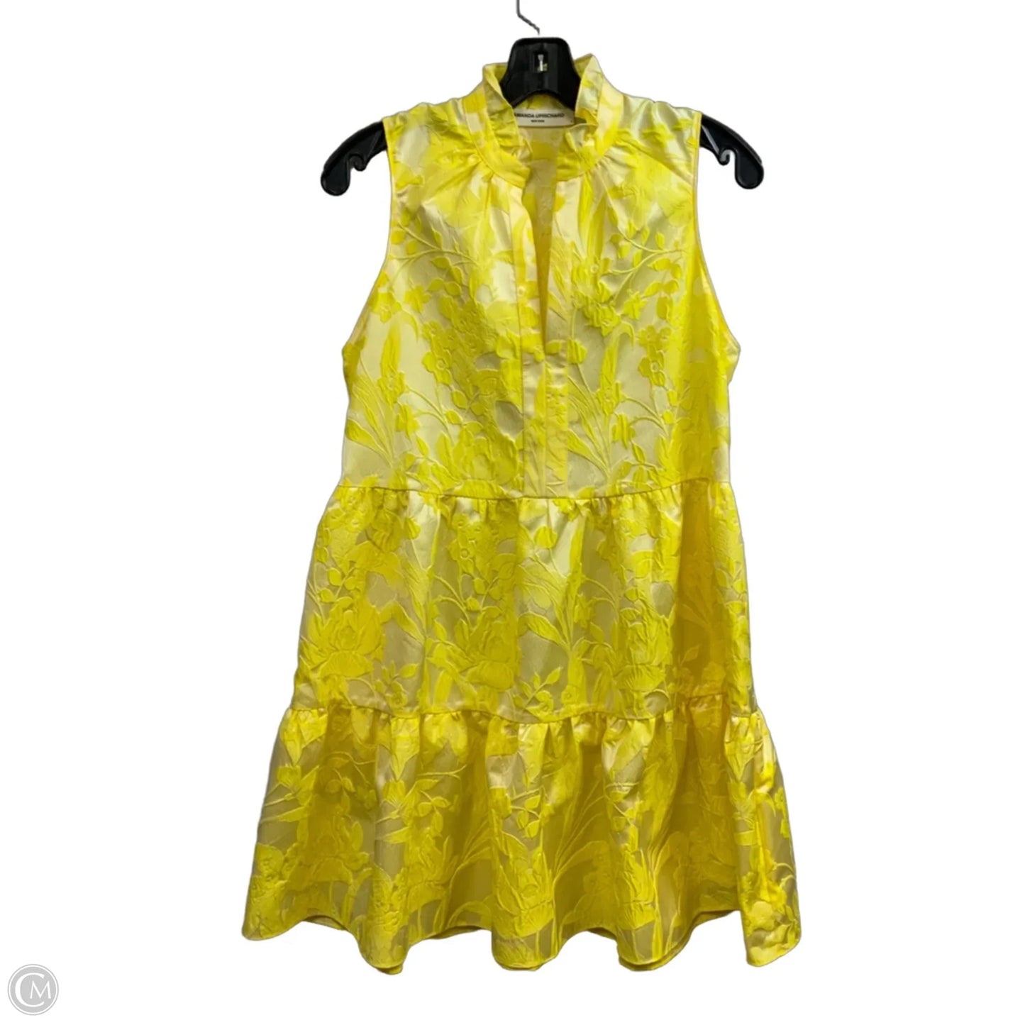 Dress Party Short By Amanda Uprichard In Yellow, Size: S