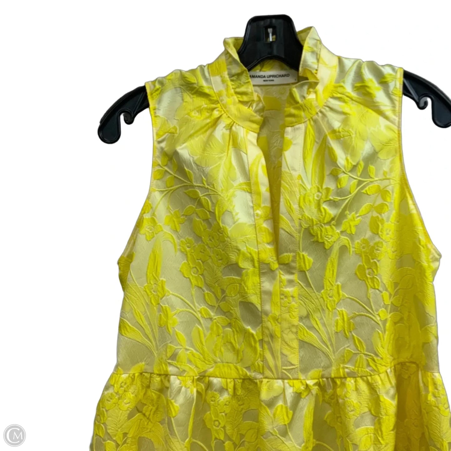 Dress Party Short By Amanda Uprichard In Yellow, Size: S