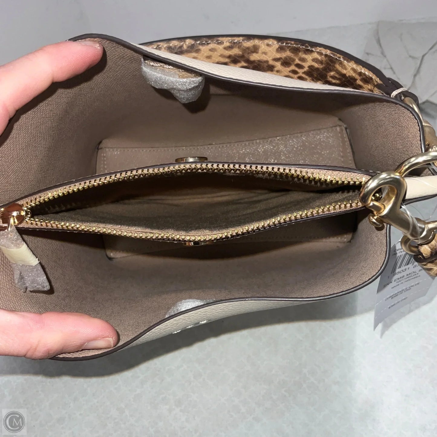 Handbag Designer By Coach, Size: Medium