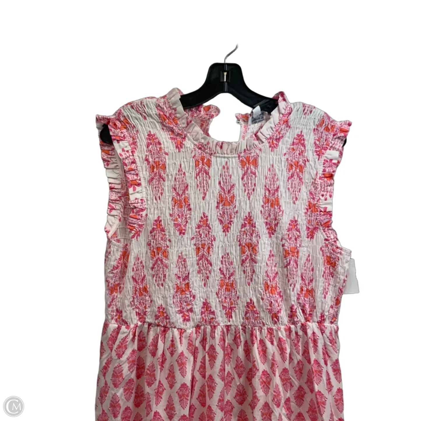 Dress Casual Maxi By Mudpie In Pink, Size: L