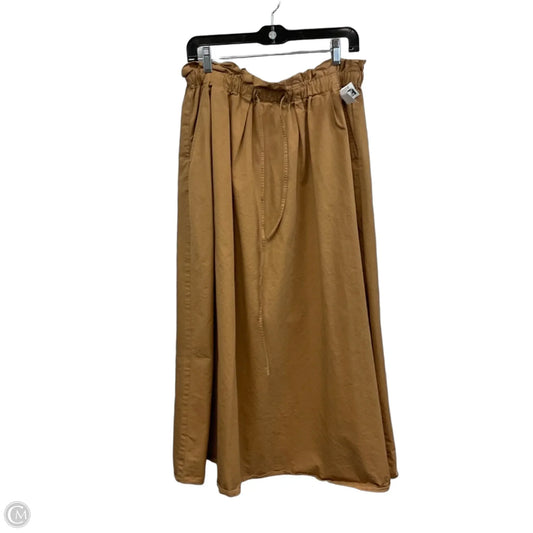 Skirt Maxi By Loft In Brown, Size: M