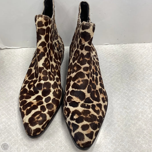 Boots Designer By Rebecca Minkoff In Animal Print, Size: 6.5