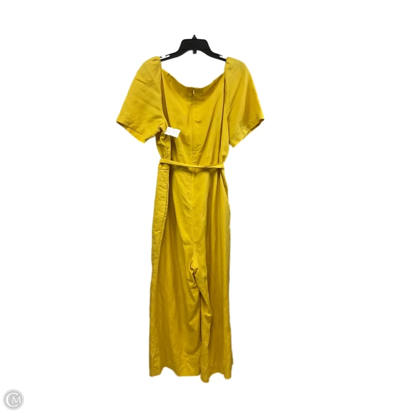 Jumpsuit By Ann Taylor In Yellow, Size: L