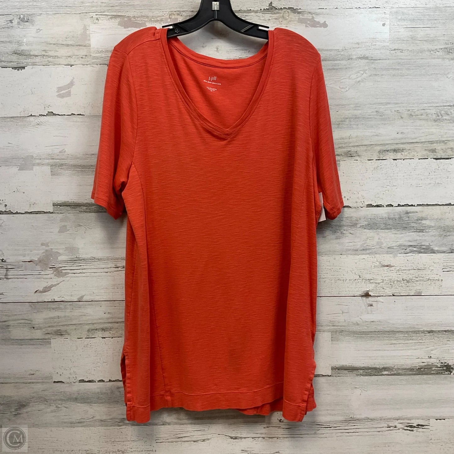 Tunic Short Sleeve By J. Jill In Orange, Size: Xl