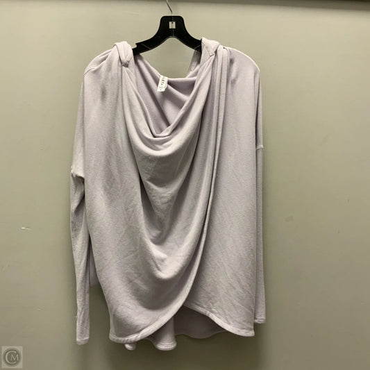 Athletic Sweatshirt Crewneck By Athleta In Purple, Size: S