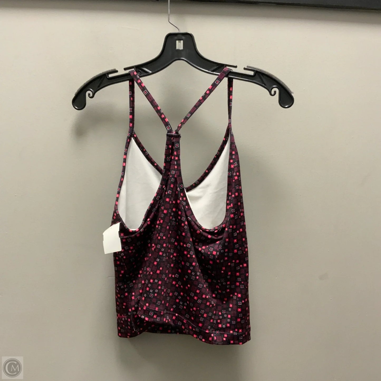 Athletic Bra By Nike Apparel In Black & Red, Size: L