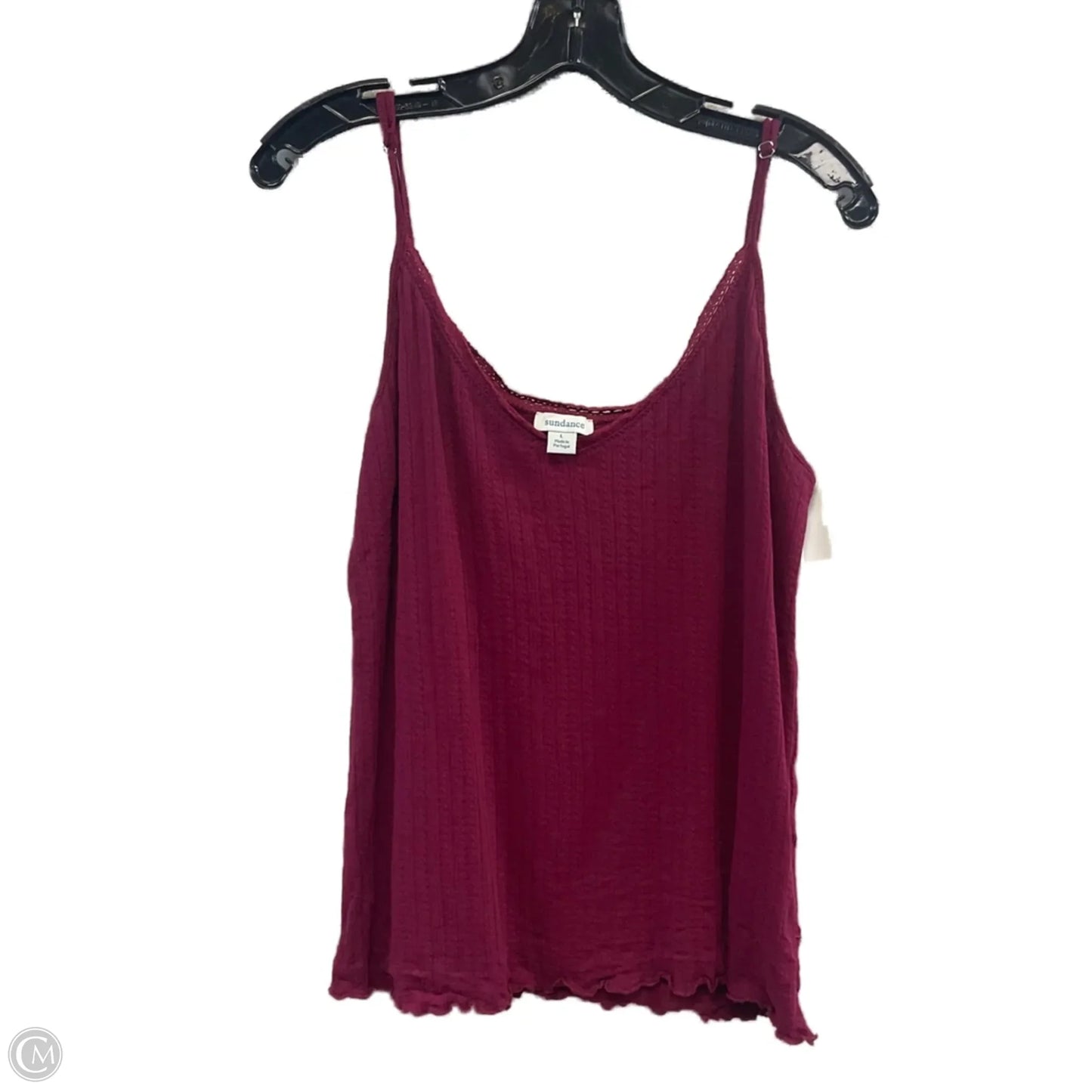 Top Cami By Sundance In Red, Size: L