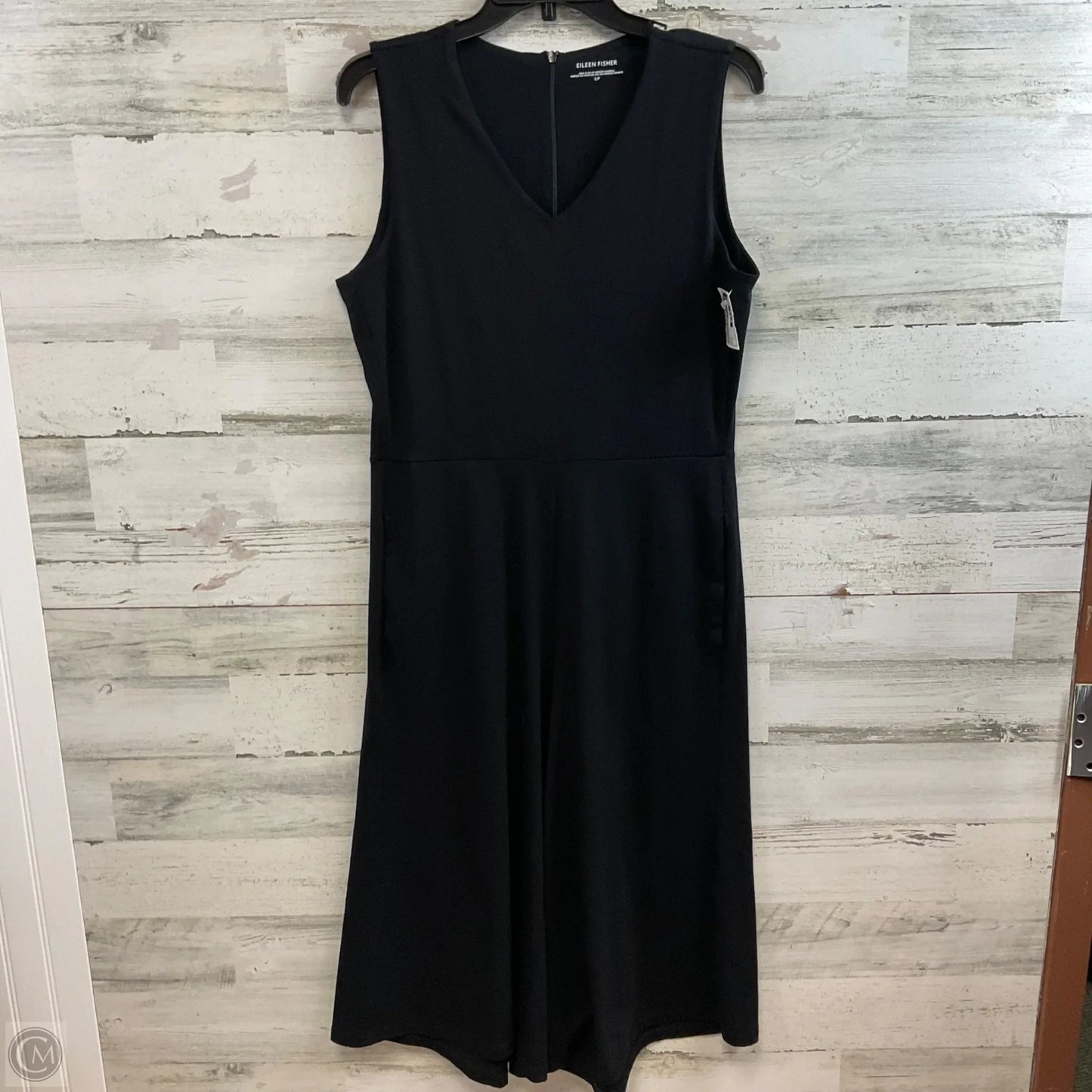 Jumpsuit By Eileen Fisher In Black, Size: S