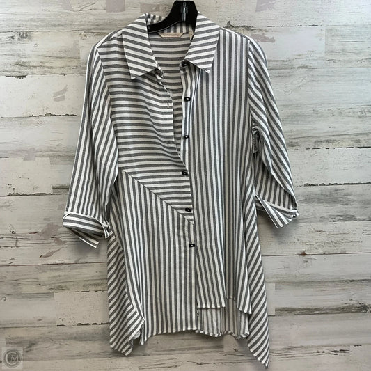 Tunic 3/4 Sleeve By Soft Surroundings In Black, Size: Xs