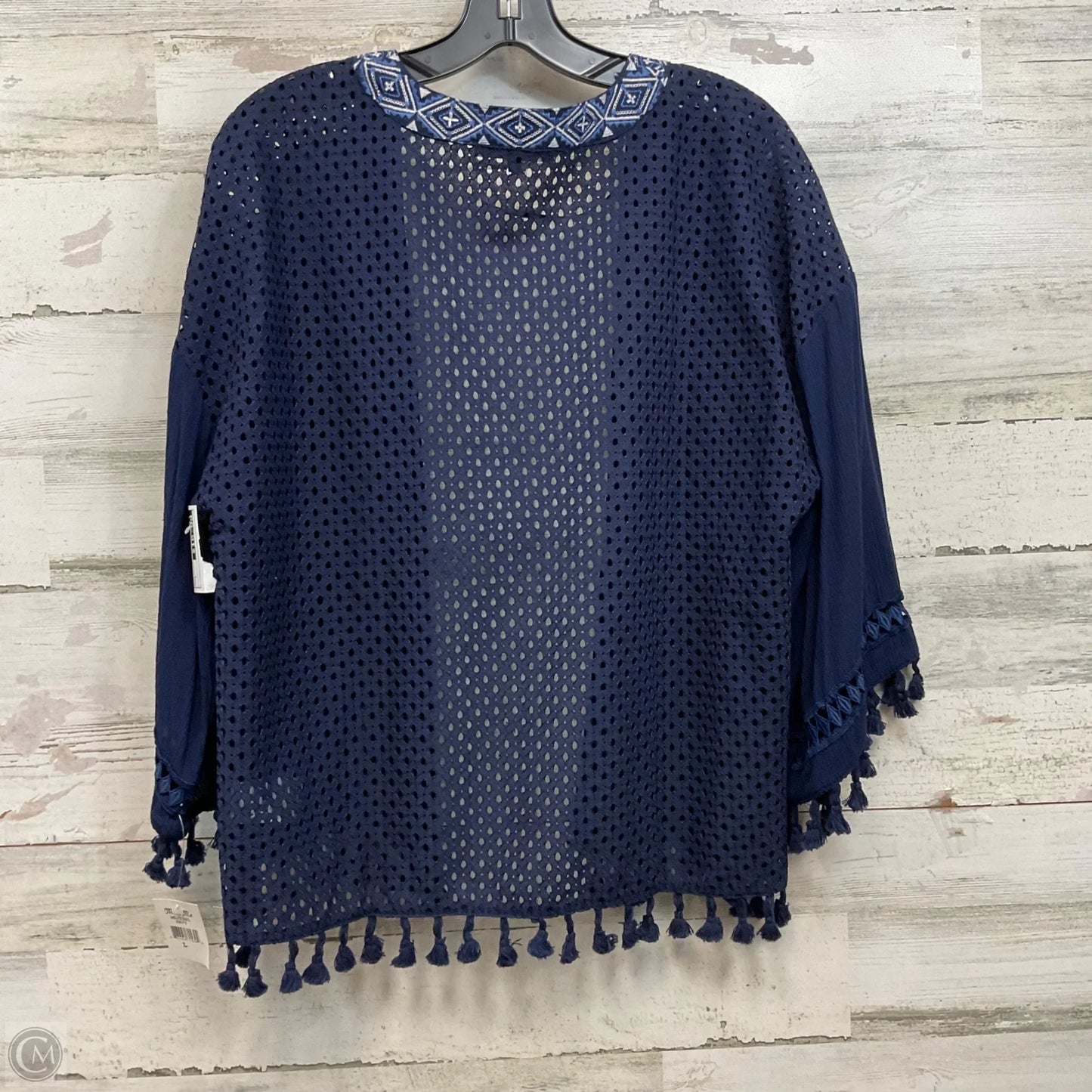 Cardigan By Miss Me In Navy, Size: L