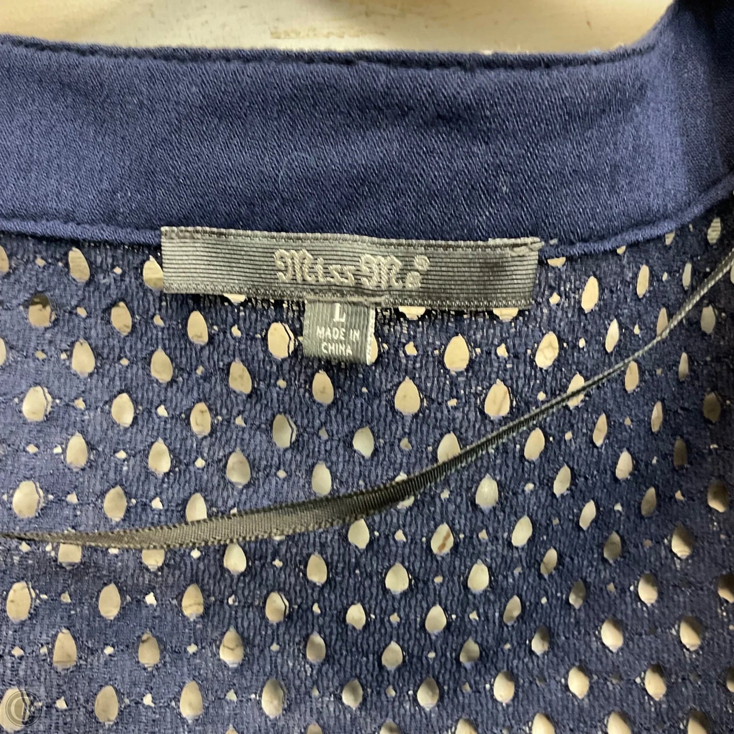 Cardigan By Miss Me In Navy, Size: L