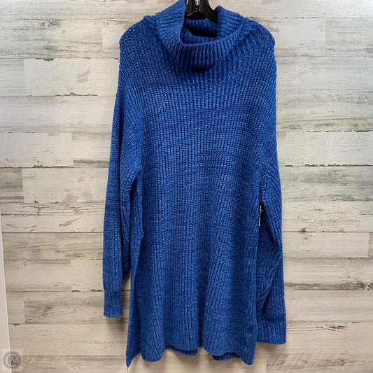 Sweater By Free People In Blue, Size: L