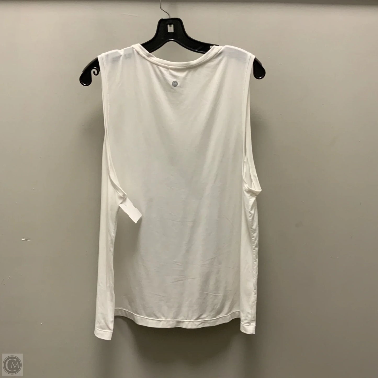 Athletic Tank Top By Calia In White, Size: L