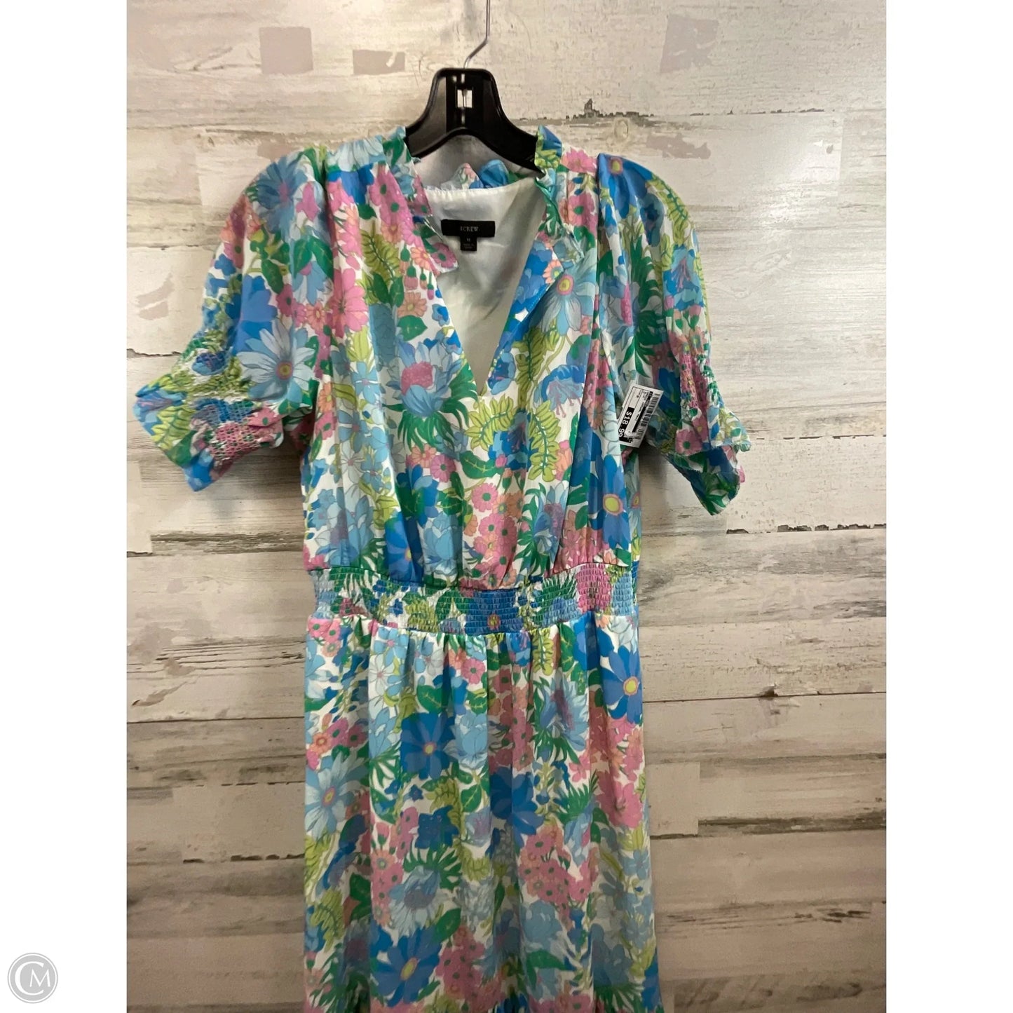 Dress Casual Maxi By J. Crew In Blue, Size: M