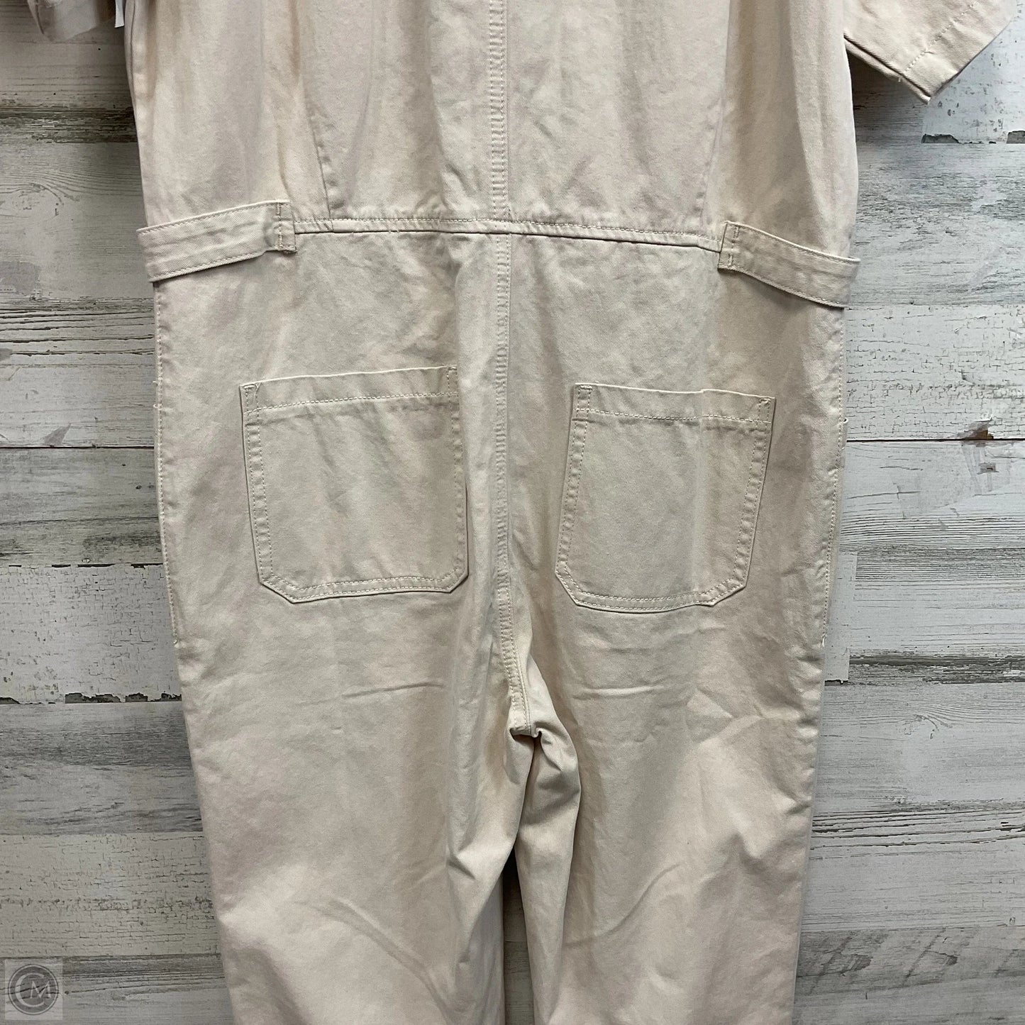 Jumpsuit By Things Between In Cream, Size: M