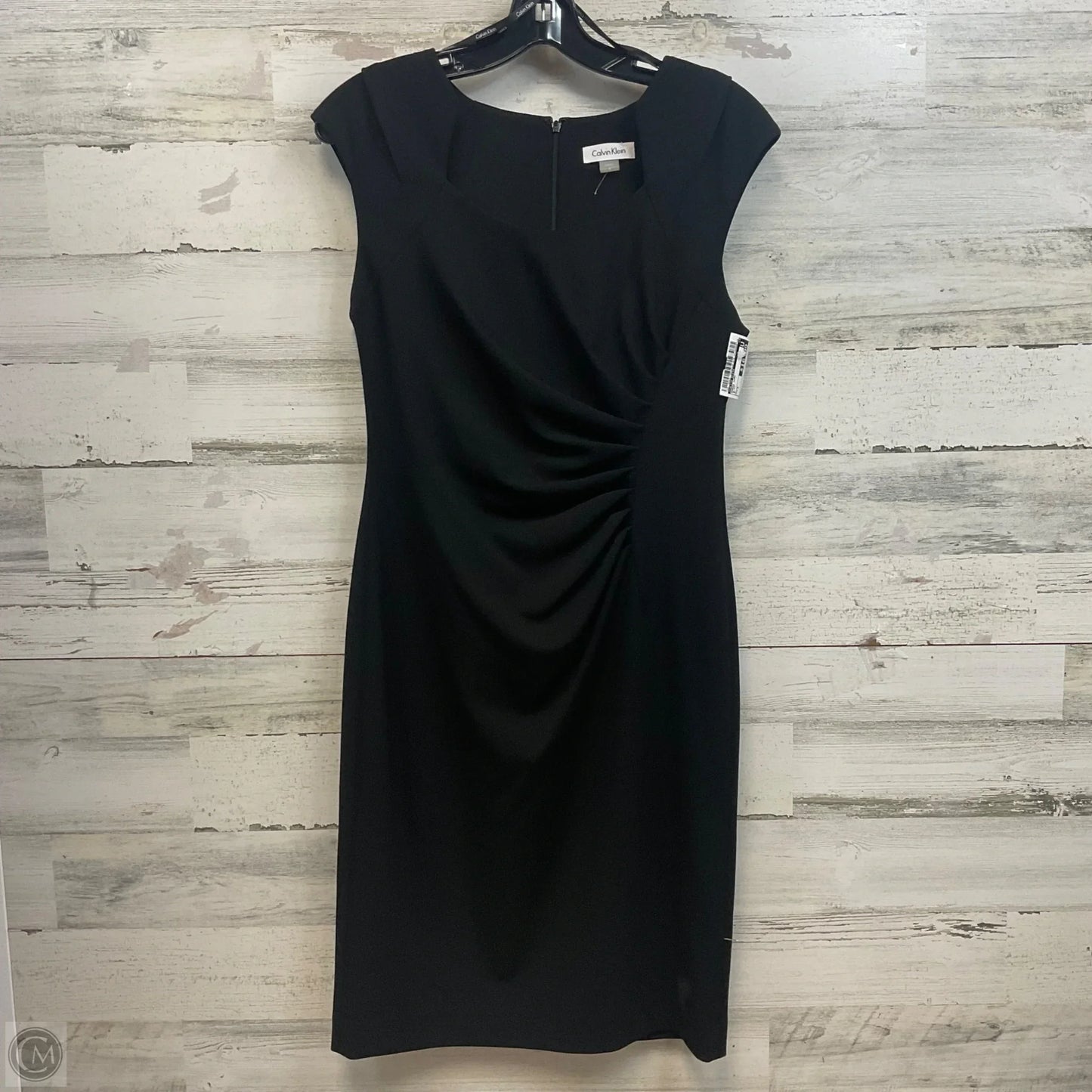 Dress Work By Calvin Klein In Black, Size: M