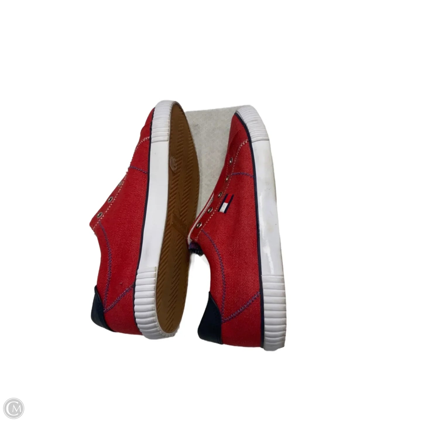Shoes Sneakers By Tommy Hilfiger In Red, Size: 10