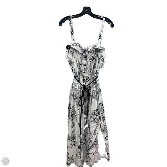 Dress Designer By Karl Lagerfeld In White, Size: XL