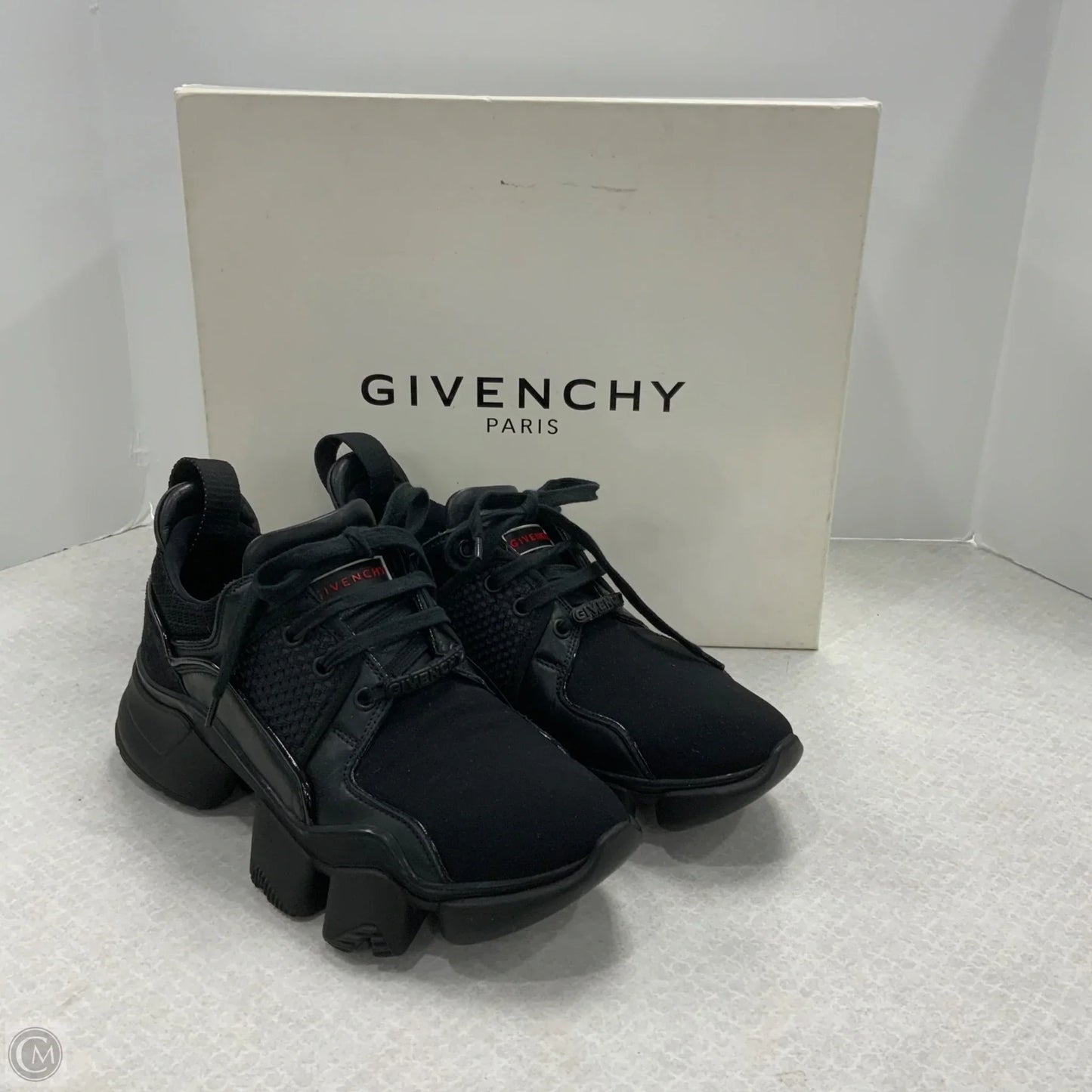 Shoes Luxury Designer By Givenchy In Black, Size: 10.5