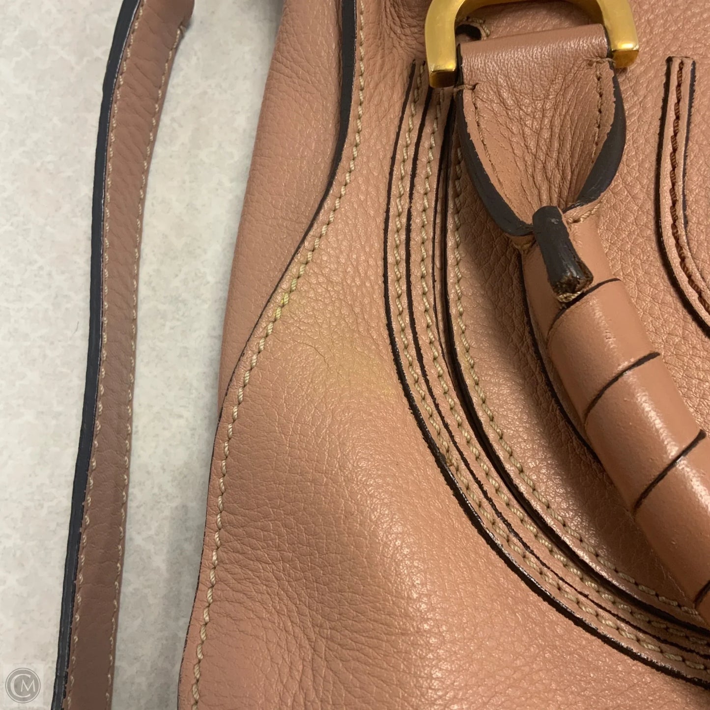 Handbag Luxury Designer By Chloe, Size: Medium