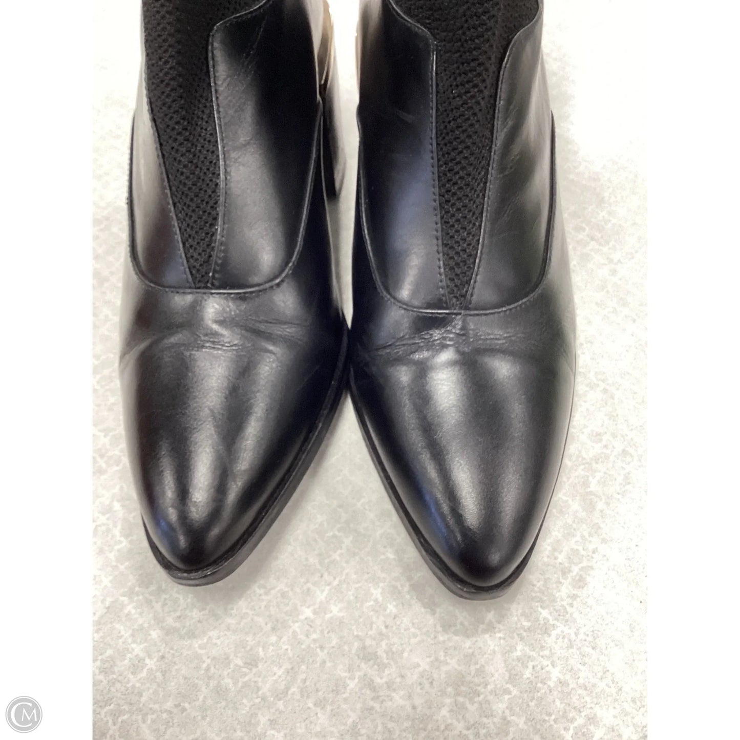 Boots Ankle Heels By Universal Standard In Black, Size: 10