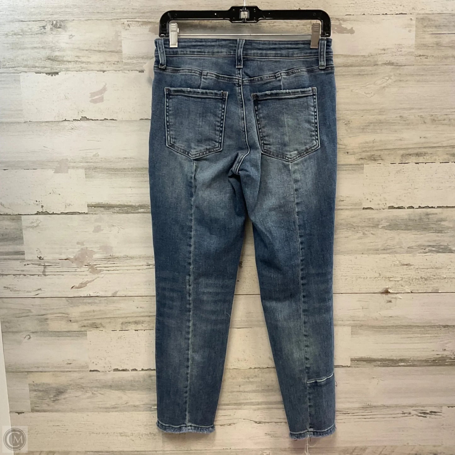 Jeans Straight By Kut In Blue Denim, Size: 4