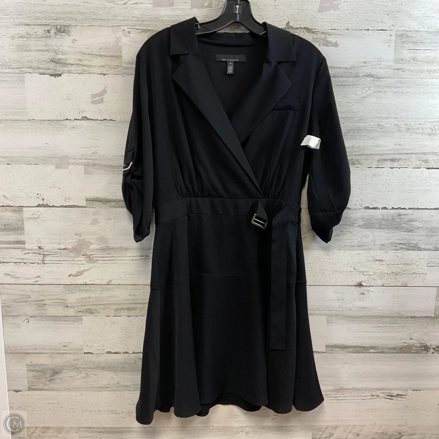 Dress Casual Short By White House Black Market In Black, Size: S