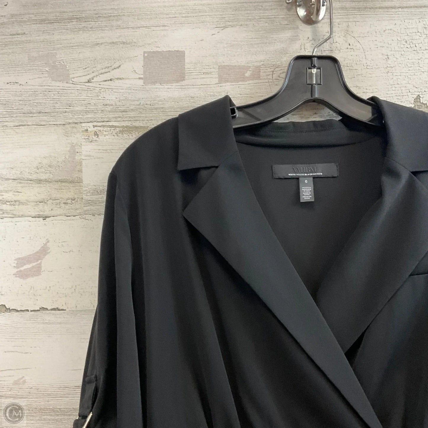 Dress Casual Short By White House Black Market In Black, Size: S